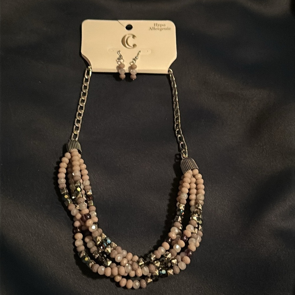 Charming Charlie Necklace & Earrings SET